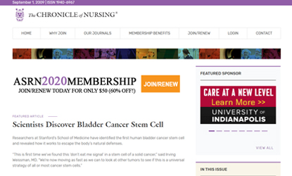 Chronicle of Nursing - nursing journal