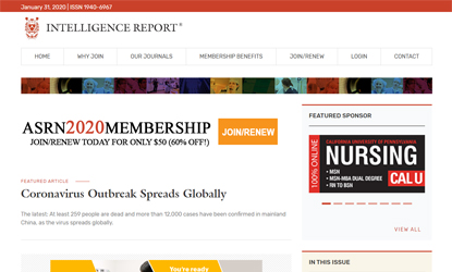 Intelligence Reports - nursing journal