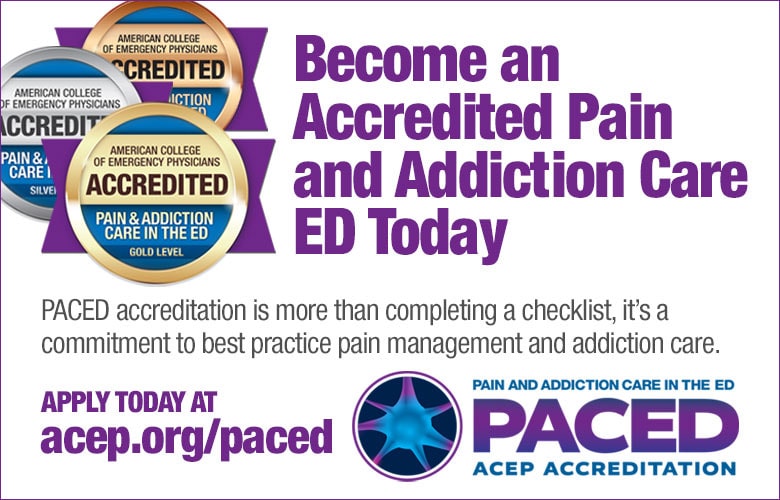 Paid And Addiction Care In The ED